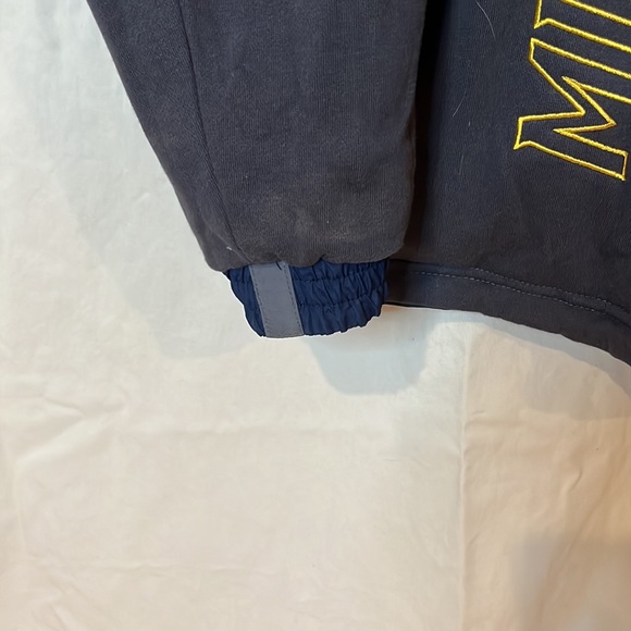 Men’s Franchise Club Men’s University of Michigan Reversible Baseball Zip Up-XL - Picture 12 of 12